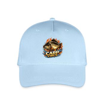 Carp vibes - Organic Kids’ Baseball Cap - light blue - Front