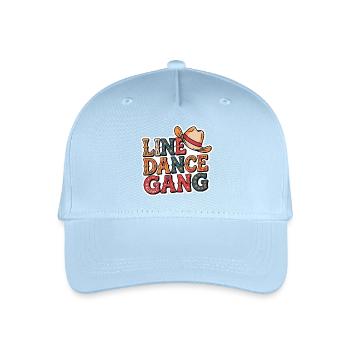 Line Dance Gang - Organic Kids’ Baseball Cap - light blue - Front