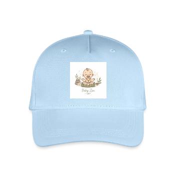 Pacific Zen Baby - Organic Kids’ Baseball Cap - light blue - Front