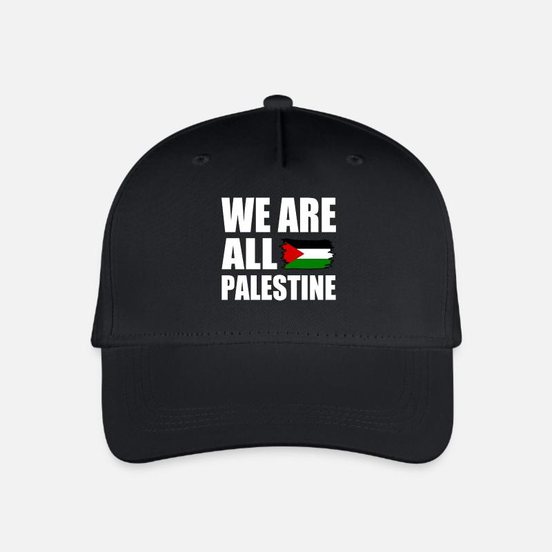 We are all palestine - Kinder Bio Basecap - Schwarz