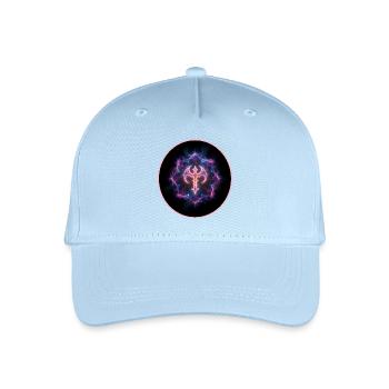 Axt-Symbol - Kinder Bio Basecap - Hellblau - Vorne