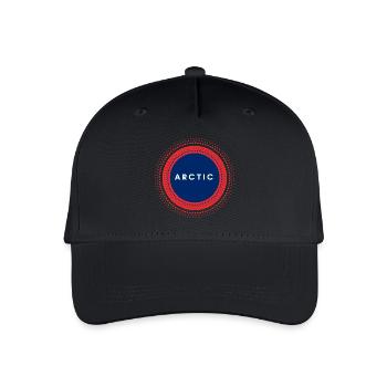 Arktis - Kinder Bio Basecap - Schwarz - Vorne