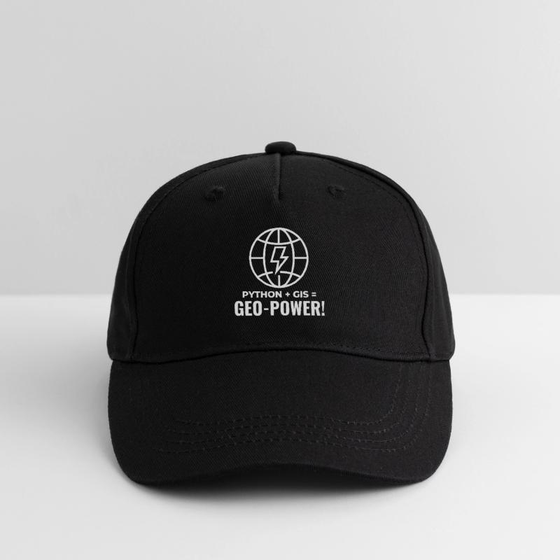 Python GIS Geo-Power Programmierung Geospatial Kinder Bio Basecap