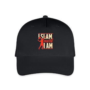 Je claque donc je suis - Tennis Serve Sport - Casquette de baseball bio Enfant - noir - Devant