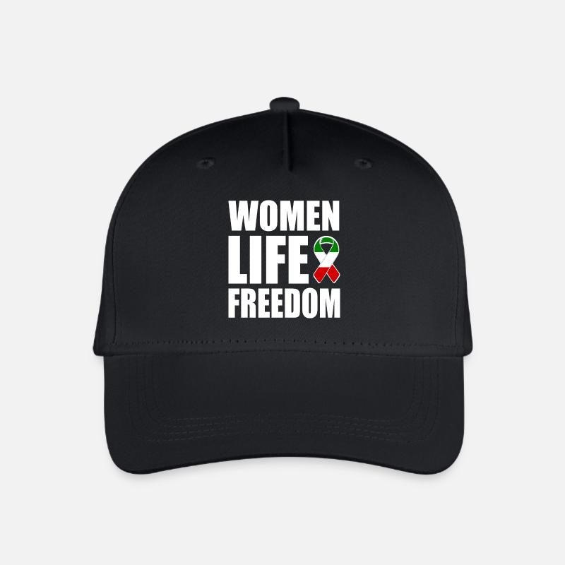 Women life freedom - Kinder Bio Basecap - Schwarz