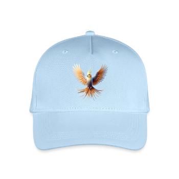 Cockatiel (20) - Organic Kids’ Baseball Cap - light blue - Front