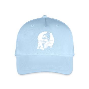 Flûtiste dessinateur - Casquette de baseball bio Enfant - bleu clair - Devant