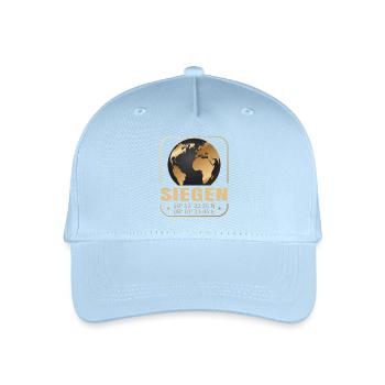 Siegen - Kinder Bio Basecap - Hellblau - Vorne