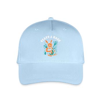 Glaze & Rage – Punk Bunny - Kinder Bio Basecap - Hellblau - Vorne