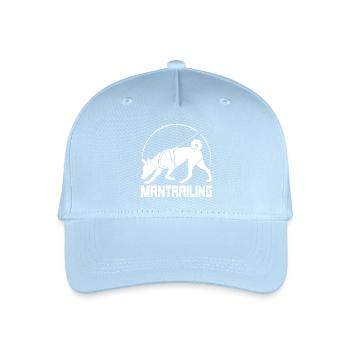 Chien de chasse de Basenji Chiens de sport Wilsigns - Casquette de baseball bio Enfant - bleu clair - Devant