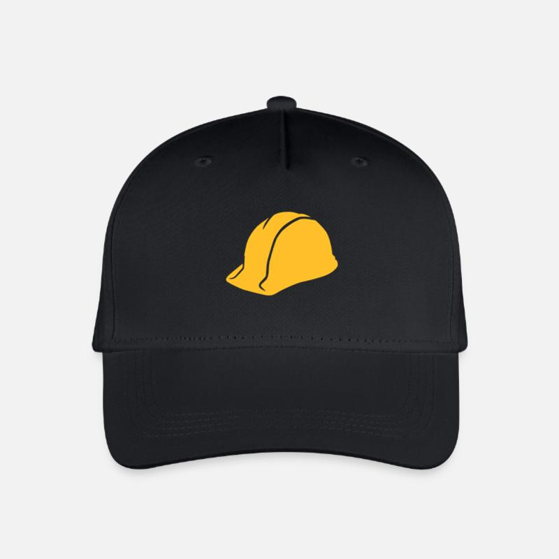 Bauknecht-Bauhelm - Kinder Bio Basecap - Schwarz