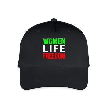 Women life freedom iran - Kinder Bio Basecap - Schwarz - Vorne