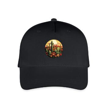 Cactus - Organic Kids’ Baseball Cap - black - Front