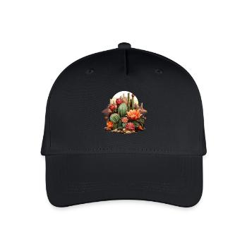 Kaktus - Kinder Bio Basecap - Schwarz - Vorne