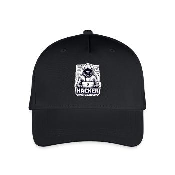 Hacker - Illustration - Casquette de baseball bio Enfant - noir - Devant