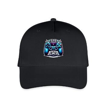 Pro Gamer - Controller Illustration - Kinder Bio Basecap - Schwarz - Vorne