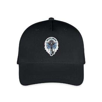 Déverrouiller les rêves - Illustration clé - Casquette de baseball bio Enfant - noir - Devant