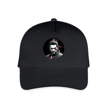 Samouraï féroce - Casquette de baseball bio Enfant - noir - Devant