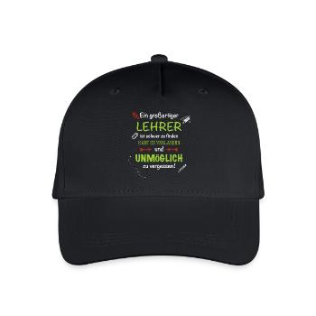 Ein großartiger Lehrer... - Kinder Bio Basecap - Schwarz - Vorne