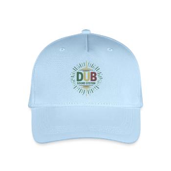 dub sound system design - Organic Kids’ Baseball Cap - light blue - Front