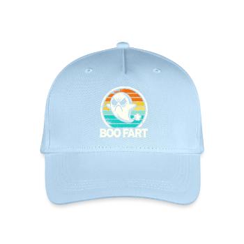 Pets de fantômes drôles – Halloween Fun - Casquette de baseball bio Enfant - bleu clair - Devant
