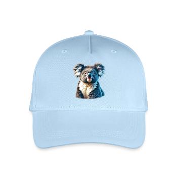 Koala - Organic Kids’ Baseball Cap - light blue - Front