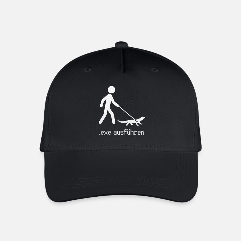 EXE Run Admin Informaticien Programmeur - Casquette de baseball bio Enfant - noir