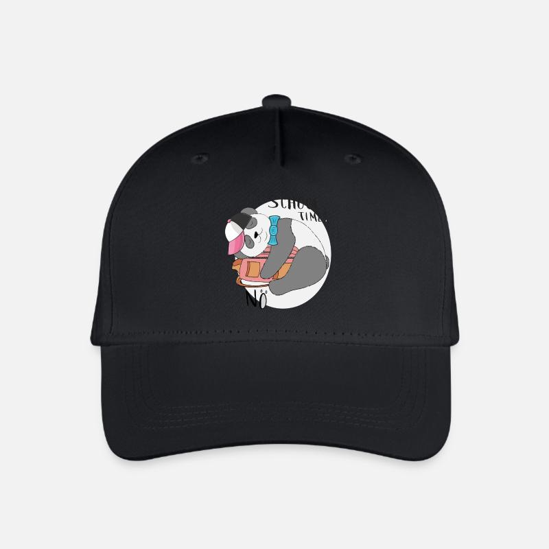 Heure de l’école - Casquette de baseball bio Enfant - noir
