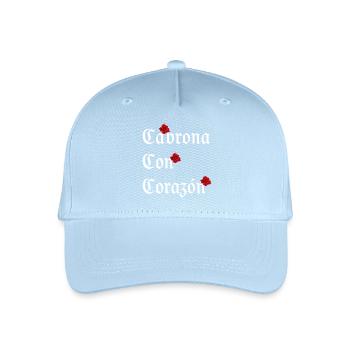 Gothic Rose Mexico - Organic Kids’ Baseball Cap - light blue - Front