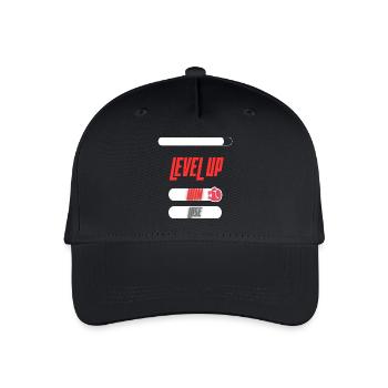 Level Up Win Lose Conception de jeux de sport - Casquette de baseball bio Enfant - noir - Devant
