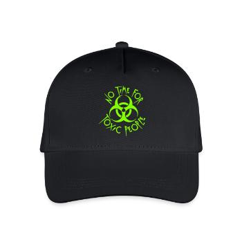 No Time Toxic People Boundaries Self Care Saying - Organic Kids’ Baseball Cap - black - Front
