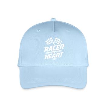 Racer By Heart Motorsport - Organic Kids’ Baseball Cap - light blue - Front