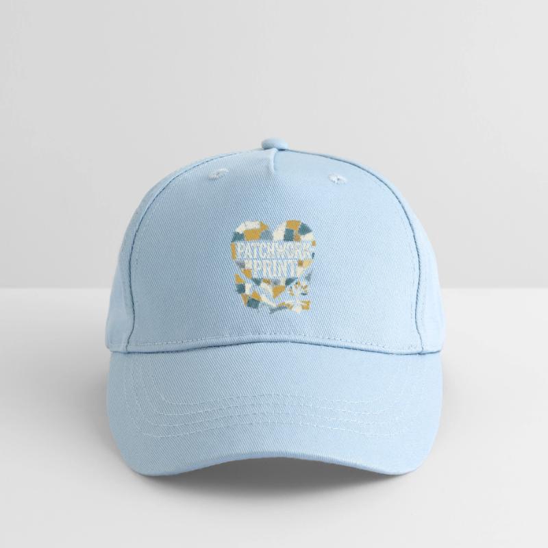 Impression patchwork Casquette de baseball bio Enfant