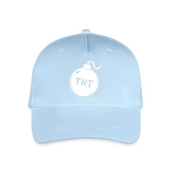 Symbole TNT de la bombe - Casquette de baseball bio Enfant - bleu clair - Devant