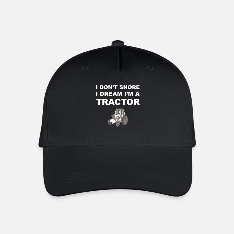 I don't snore, I dream. - Gift - Organic Kids’ Baseball Cap - black