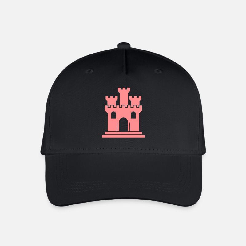 castle - Casquette de baseball bio Enfant - noir