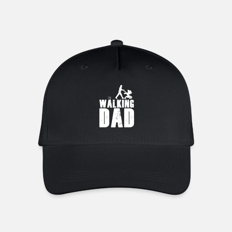 The Walking Dad - Kinder Bio Basecap - Schwarz