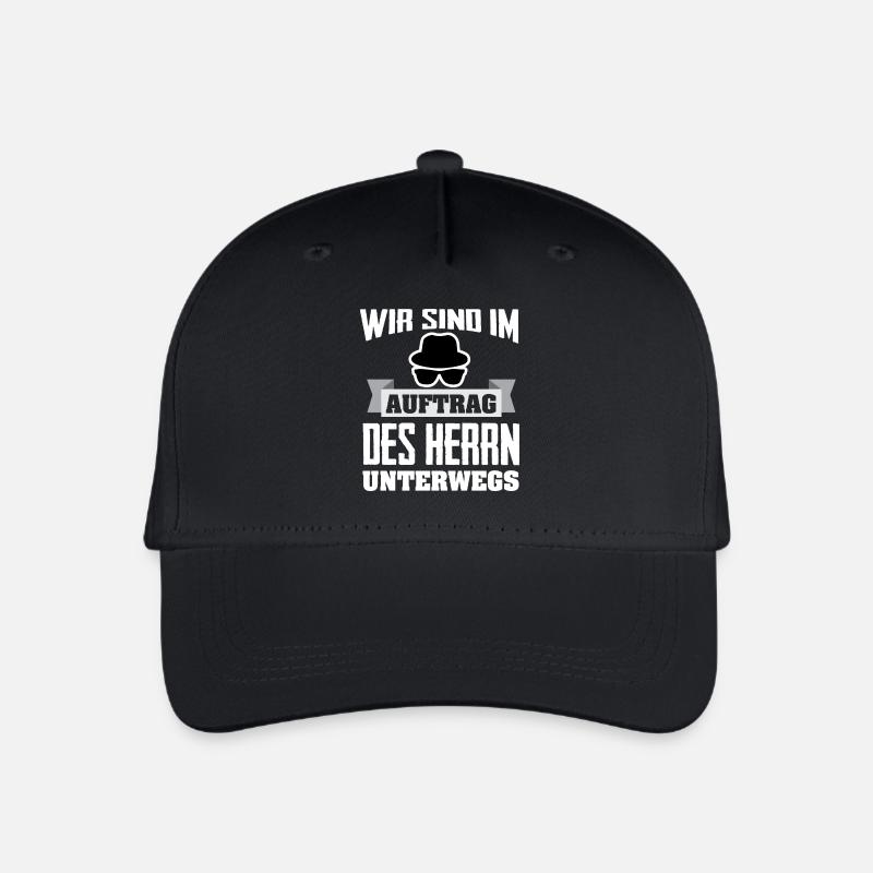 Im Auftrag des Herrn - Kinder Bio Basecap - Schwarz