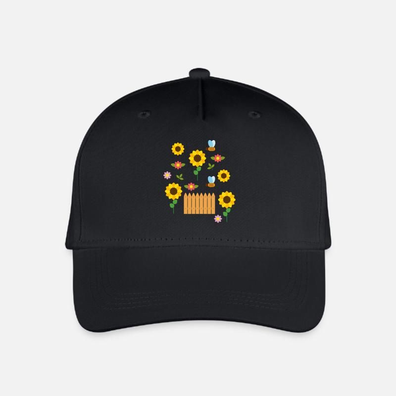 Sommer - Kinder Bio Basecap - Schwarz