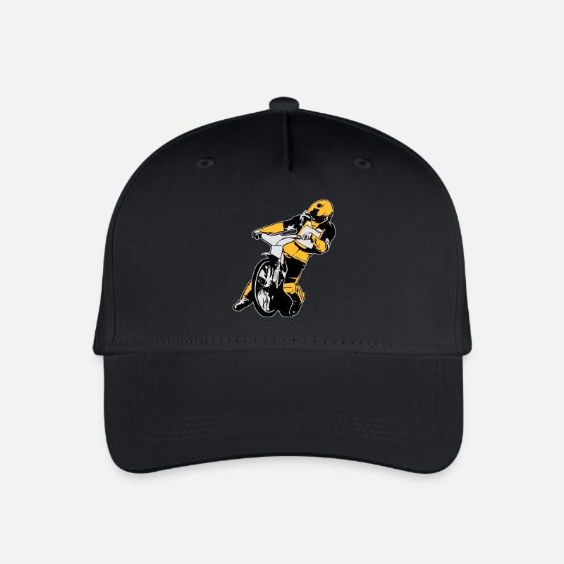 Speedway Racing - Kinder Bio Basecap - Schwarz