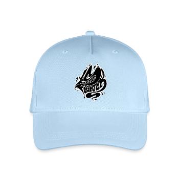 Skate Fighter - Casquette de baseball bio Enfant - bleu clair - Devant