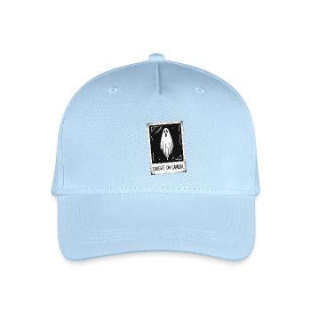 Photo Ghost - Organic Kids’ Baseball Cap - light blue - Front