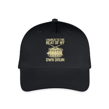 Fier de son propre rythme - Casquette de baseball bio Enfant - noir - Devant
