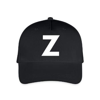 Z - Casquette de baseball bio Enfant - noir - Devant
