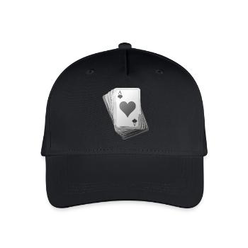 Cards black/white - Kinder Bio Basecap - Schwarz - Vorne