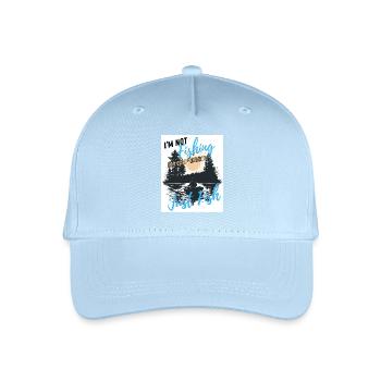 Meister der Rute - Angeln, Geschicklichkeit, Sport - Kinder Bio Basecap - Hellblau - Vorne