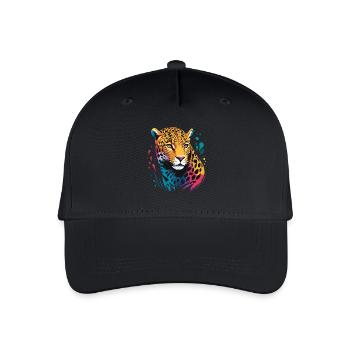 Jaguar Head RENDERED - Organic Kids’ Baseball Cap - black - Front