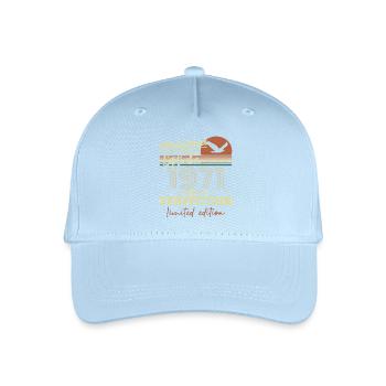 Jahrgang September 1971 September - September 1971 - Kinder Bio Basecap - Hellblau - Vorne