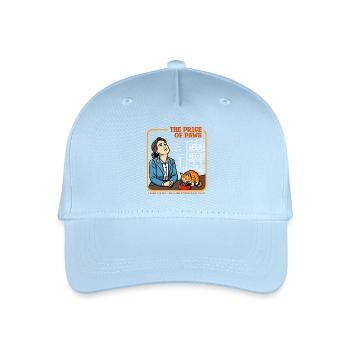Le prix des pattes - Casquette de baseball bio Enfant - bleu clair - Devant