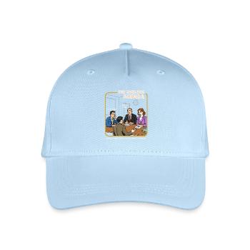 L’agenda inutile - Casquette de baseball bio Enfant - bleu clair - Devant